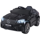 Actionbikes Motors Kinder-Elektroauto Mercedes AMG GLC 63S Coupé, 4x4-Antrieb, Fernbedienung, 140 Watt, LED, EVA-Reifen (Schwarz)