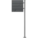 ML-Design Standbriefkasten Anthrazit