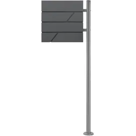 ML-Design Standbriefkasten Anthrazit