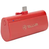 Tellur Powerbank, 5000 mAh, Rot