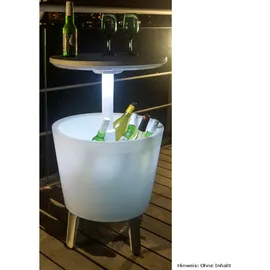 KETER Illuminated Cool Bar 57 x 49,5 x 49,5 cm Weiß