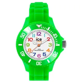 ICE-Watch MN.GN.M.S.12 Mini Green Armbanduhr - Grün/Weiß