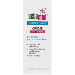 sebamed UNREINE HAUT CREME MATTIEREND