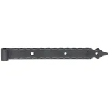 SCHÖSSWENDER Schösswender, Langband ohne Kegel, Kröpfung 15 mm, 615 mm, Schmiedeeisen verzinkt geschwärzt