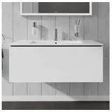 Duravit Waschtischunterschrank wandhängend „L-Cube“ 102 × 40 × 48,1 cm in Eiche Marmoriert