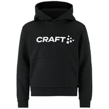 Craft Community 2.0 Logo Hoodie Kinder 999000 black 158/164