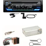 JVC KD-DB922BT Bluetooth DAB Einbauset für Mercedes SLK R170 W208 W210