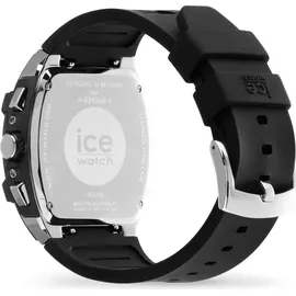 ICE-Watch ICE boliday Black Blue Silver Steel - Schwarze Herrenuhr mit Silikonarmband - 024364 (Large)