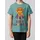 wat? APPAREL T-Shirt Löwe Superschwester in Teal Monstera | Gr.: 122/128