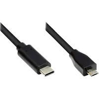 Good Connections USB-C auf Micro USB 2.0 2 m Schwarz