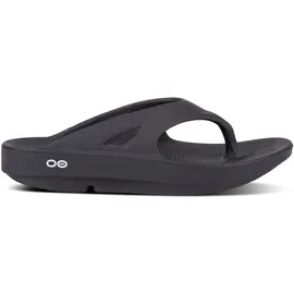 Oofos Damen Recovery-Pantolette OORIGINAL, Sandale schwarz- Gr. 37