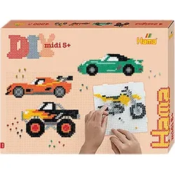 Bügelperlenset - Fahrzeuge