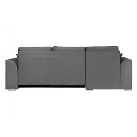 OTTO home Ecksofa OTTO HOME "BEATRICE optionale Schlafsofa mit Bettkasten, B/T/H: 265/170/86 cm", grau (hellgrau), B:265cm H:86cm T:170cm, 100% Polyester, Sofas, Ecksofa, L-Form, wahlweise auch mit Bettfunktion und Bettkasten