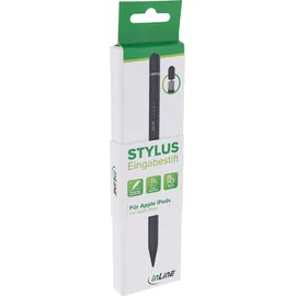 InLine Stylus für Apple iPad (2018-2025) Schwarz