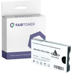Kompatibel für Epson Stylus Pro 7800 Xrite Eye One (C13T603100 / T6031) Druckerpatrone Photo Schwarz