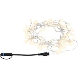 Paulmann Plug & Shine LED Lichterkette 7,5 m Warmweiß Schwarz