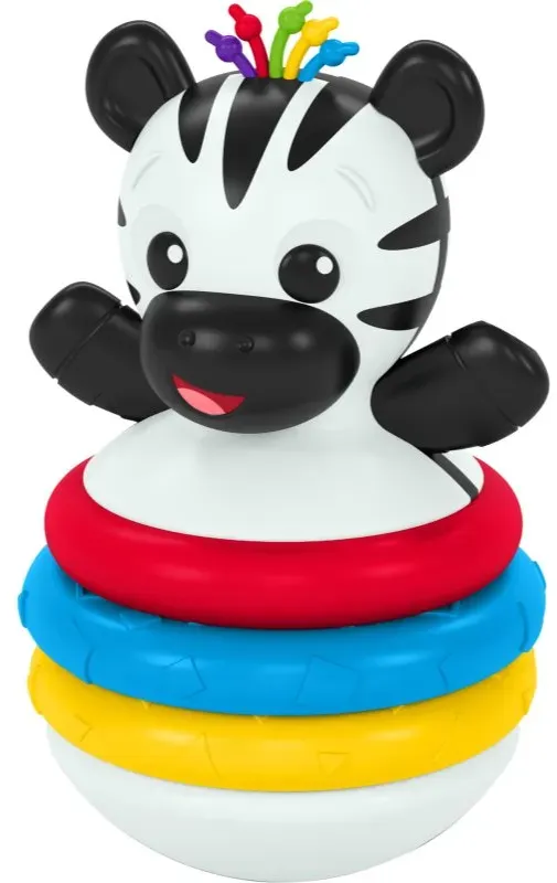 Baby Einstein Stack & Wobble Zen Zebra Spielzeug mit Beißring 3 m+ 1 St.