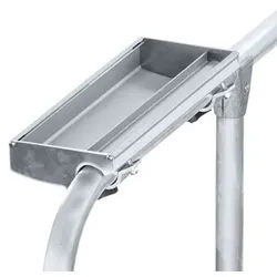 Ablageschale Aluminium silber verschraubt - silber