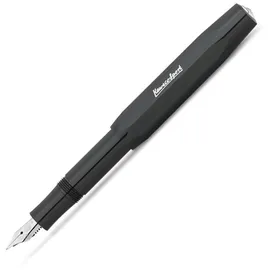 KAWECO Füllfederhalter Skyline Sport Schwarz EF