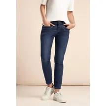 STREET ONE Damen, A378133 Jeans im Five-Pocket Style, Gr. 31 Länge 30, deep indigo washed, - 31W / 30L