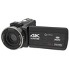 Renkforce 4K 7.6 cm/3′′ Camcorder mit WLAN und Fernbedienung Camcorder (4K) schwarz