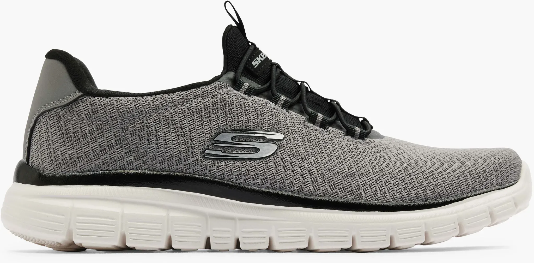 Skechers Burns  2.0 Slip On Sneaker Grau, Herren, Größe: 43 - Skechers Burns  2.0 Slip On Sneaker Grau, Herren, Größe: 43 - man - Grau