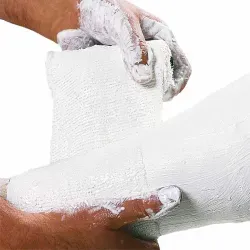 Cellona® Gipsbinde, 5-fach eingesiegelt 25011 , 1 Packung = 2 x 5 Stück, Maße: 8 cm x 3 m