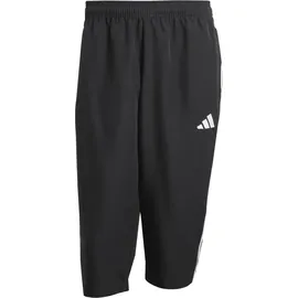 adidas Tiro 25 Essentials Woven 3/4-Hose Black / White XS