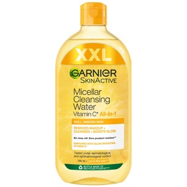Garnier Gesichtswasser, Schonendes Reinigungswasser All-in-1, mit Vitamin C, SkinActive Mizellen
