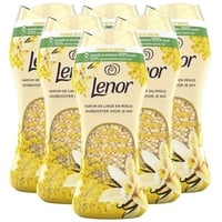 Lenor Perle Waschmaschinen-Parfümeur, 6 x 210 g, Mimose und Vanilleblüten