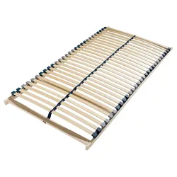 Mister Sandman Lattenrost 80x200 | 7 Komfortzonen | Lattenrahmen aus Buche | Federholzrahmen Made in Germany | Lattenrost Selbstmontage