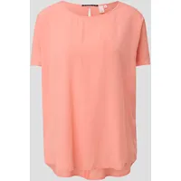 QS Oversized Viskose-Bluse mit verlängertem Rückenteil 38
