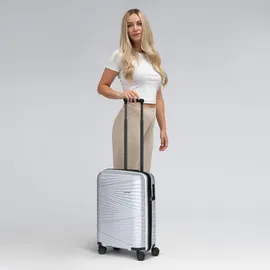 pactastic Collection 02 THE CABIN 4-Rollen 55 cm / 39 l silber/metallic