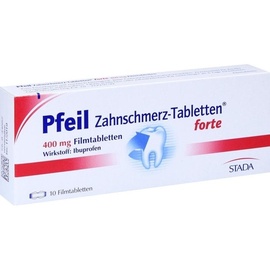 STADA Pfeil Zahnschmerz-Tabletten forte