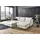 Atlantic Home Collection Hocker Rekvik 133 x 42 x 63 cm Beige