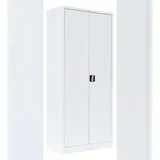 Lüllmann Steelboxx Aktenschrank 180 x 80 x 38,3 cm weiß