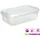 neuetischkultur Frischhaltedose transparent 0,5 l 2-teiliges Set
