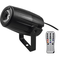 LED Pinspot 5W RGBW - High Power - inklusive IR-Fernbedienung