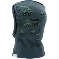 Maximo Mini Boy's Schlupfmütze Baufahrzeuge blau 47-49 cm