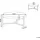 Beliani Couchtisch Bonita Braun Eiche 70 x 42 cm