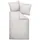 JANINE Interlock-Jersey59000 3 Fischgrätmuster Beige 155 x 200 cm + 80 x 80 cm