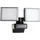 LUXULA LED Fluter Aluminium/Kunststoff 2x 15 W 3200 lm 4000 K 2 Köpfe schwarz