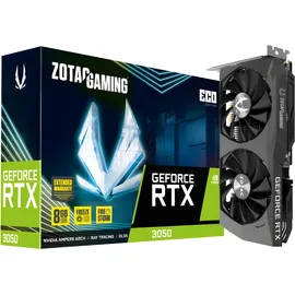 Zotac GeForce RTX 3050 Eco 8 GB GDDR6 ZT-A30500K-10M