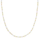 Eastside Perlenkette AV108 goldfarben/weiß Edelstahl