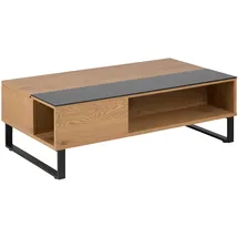 Sofa.de Gianutri Eiche / Metall schwarz 110 x 60 x 35 cm
