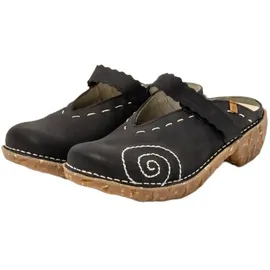 El Naturalista Clogs Damen NG96 PLEASANT BLACK / YGGDRASIL Farbe Schwarz 42