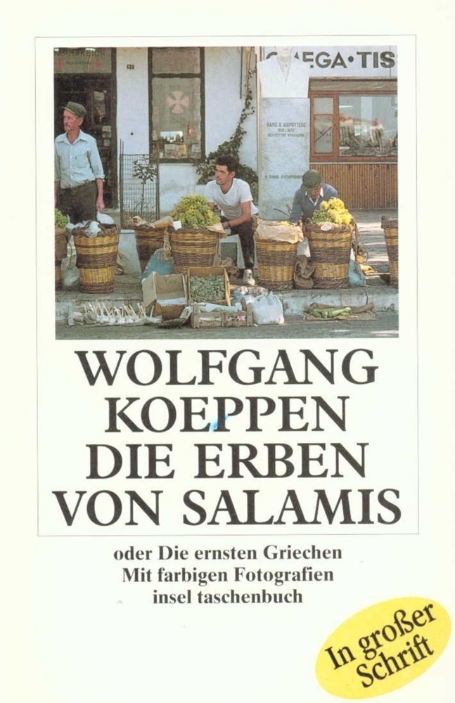 Die Erben Von Salamis  Großdruck - Wolfgang Koeppen  Taschenbuch