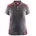 Poloshirt Grau/Rot S