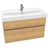 Villeroy & Boch Collaro Waschbeckenunterschrank 96 x 55 cm Kansas Oak