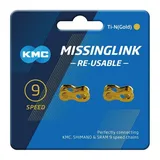 KMC Kettenverschluss KMC 9R 9-fach Gold